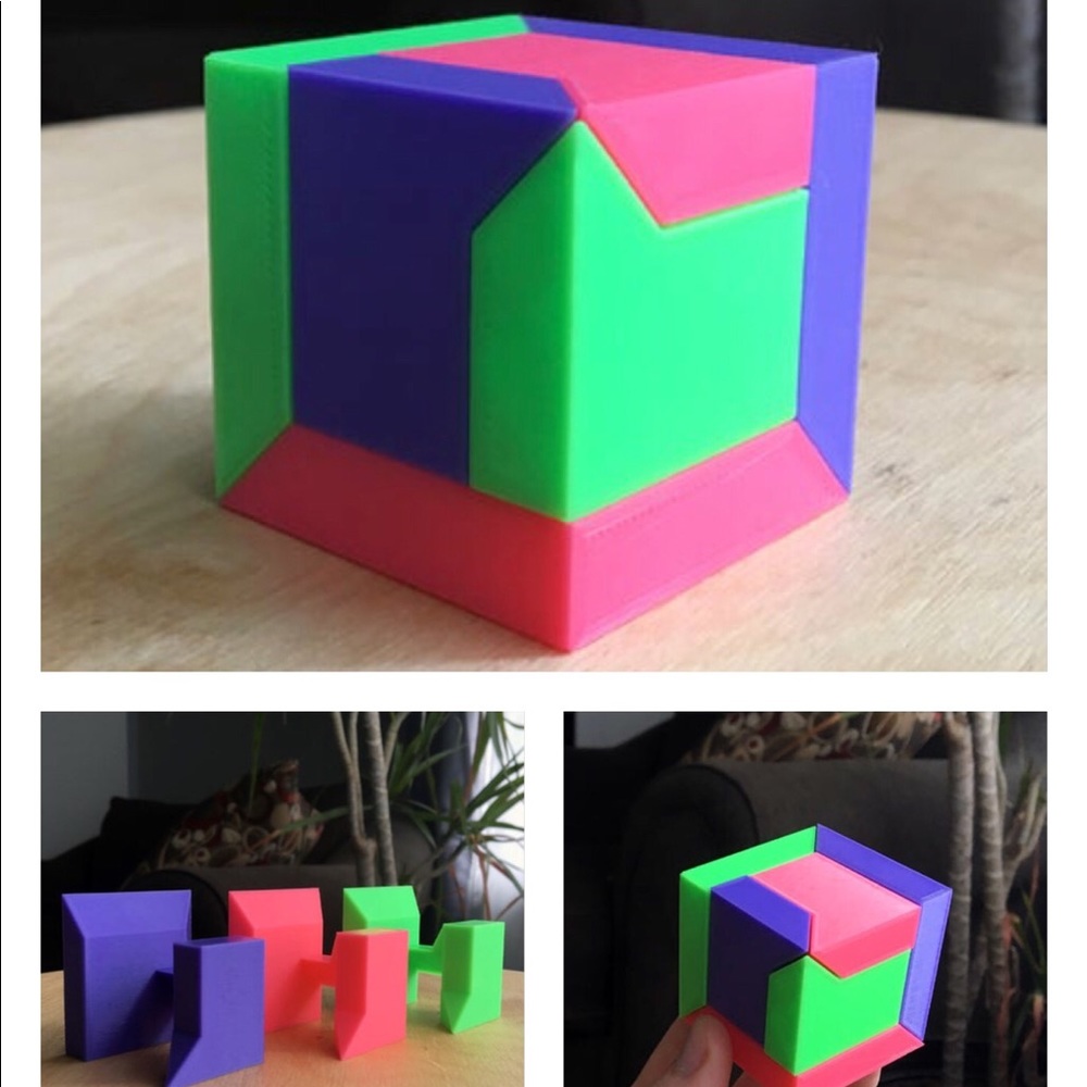 Extremely Fun Drinking Game Puzzle Cube Friends